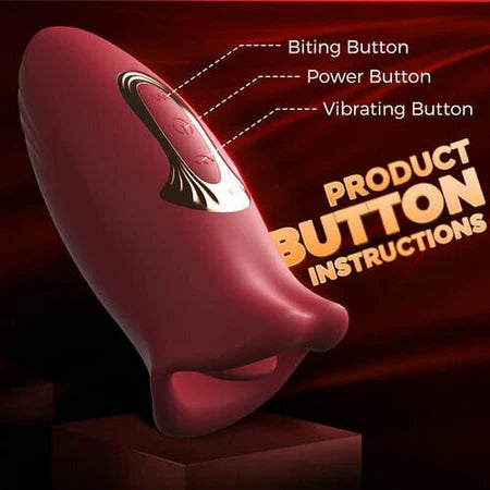 Rose Muncher Stimulator with Licking Tongue
