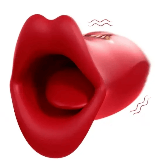 Rose Muncher Stimulator with Licking Tongue